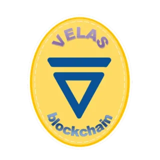 🐾 VELAS blockchain свечи, блокчейн, криптовалюта, технологии, финансы whatsapp sticker