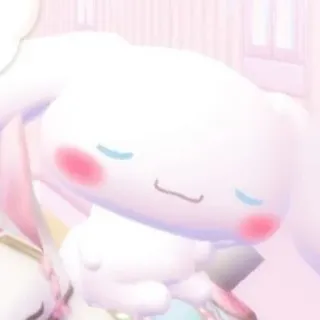 🤗 sanrio, lindo, kawaii, dibujos animados, personaje, cinamoroll telegram sticker