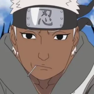 😒 Killer Bee Naruto 忍 アニメ, 忍者, ナルト, キラービー, マンガ, キャラクター telegram sticker