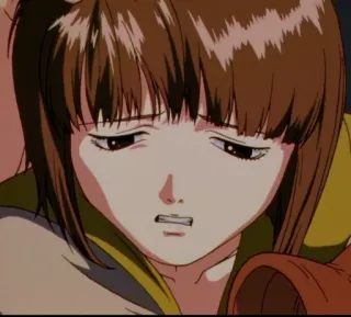 😞 anime, sad, girl, manga, crying telegram sticker