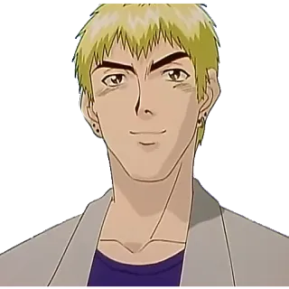 🤠 anime, blond, male, character telegram sticker
