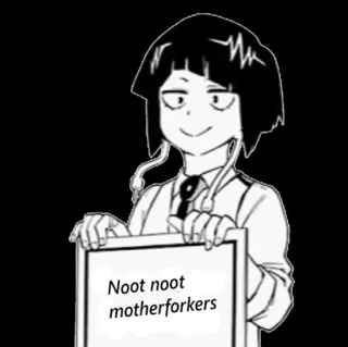 😀 Noot noot motherforkers humor, meme, cartoon, penguin, noot noot telegram sticker