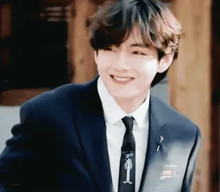 😁 hombre, traje, corbata, K-pop, celebridad, coreano telegram sticker