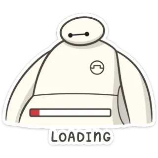 Бэймакс :: @TgSticker whatsapp stickers