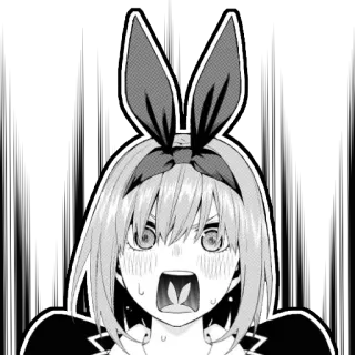 😱 Anime, Kartun, Manga, Terkejut, Takut, Berteriak whatsapp sticker