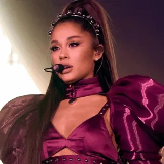 🏹 Ariana Grande นักร้องเพลงป็อป, คนดัง, ดนตรี, นักแสดง, นักร้อง telegram sticker
