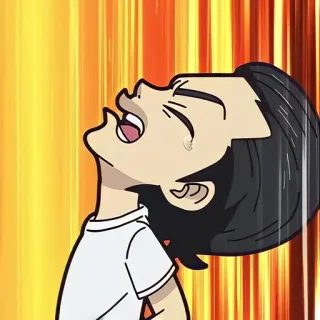 ⚜ Anime, Cartoon, Schreien, Weinen, Reaktion, Emotional, Traurig telegram sticker