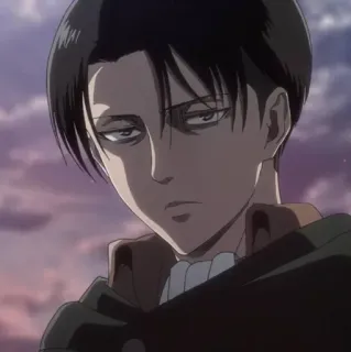 Levi Ackerman @shingeki_no_kyojin_aot telegram stickers