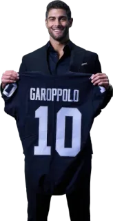 👕 GAROPPOLO
10 football, nfl, sport, garoppolo, maglia, giocatore telegram sticker