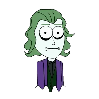 😑 The Joker Joker, DC Comics, penjahat, kartun telegram sticker
