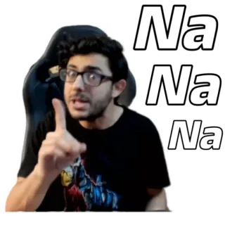 🤣 Na
Na
Na người đàn ông, chỉ, kính, Carryminati telegram sticker