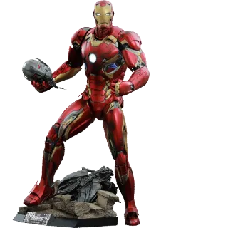 🤖 Iron Man Avengers アイアンマン, アベンジャーズ, マーベル, スーパーヒーロー, キャラクター telegram sticker