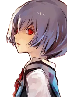 🙄 Rei Ayanami Neon Genesis Evangelion Anime, Manga, Rei Ayanami, Neon Genesis Evangelion, Eva, Personnage, Fille telegram sticker
