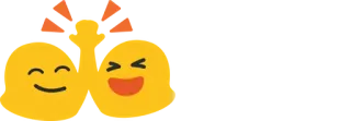 🙌 emoji, bahagia, wajah, kuning telegram sticker