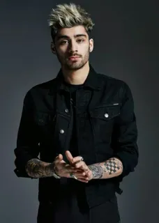 👑 Zayn Malik Sänger, Promi, Porträt, Mann, Model telegram sticker