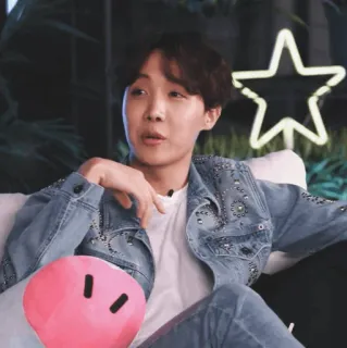 ⏱ J-Hope J-Hope, BTS, K-pop, Piosenkarz, Koreański, Gwiazda, Muzyk whatsapp sticker