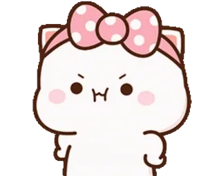 😡 고양이, 귀여운, 스티커, 동물, 만화 whatsapp sticker
