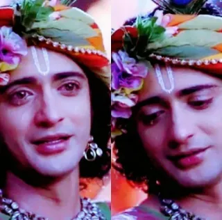 😢 Krishna hinduism, god, indian culture, spirituality, religion, deity telegram sticker