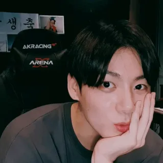 ✨ Jungkook kpop, piosenkarz, idol, męski, selfie, azjatycki telegram sticker