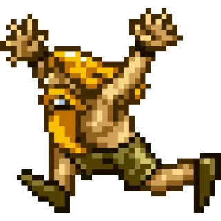 🏃 Metal Slug videogioco, pixel art, militare, soldato, corsa telegram sticker