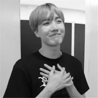 🖤 J-Hope kpop, música, idol, cantor, jhope, bts telegram sticker
