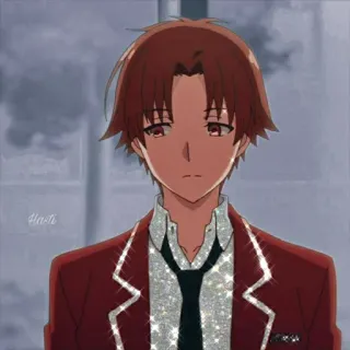😒 Ayanokoji Kiyotaka Classroom of the Elite อนิเมะ, Classroom of the Elite, อายาโนโคจิ คิโยทากะ, ผู้ชาย, นักเรียน telegram sticker
