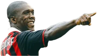 👉 Clarence Seedorf voetbal, voetbal, atleet, speler telegram sticker