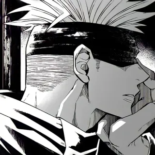 😒 Satoru Gojo Jujutsu Kaisen Anime, Manga, Gojo, Satoru, Antifaz, Personaje telegram sticker