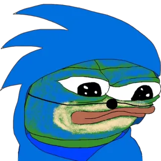 😄 Pepe the Frog Pepe, meme, internet meme, frog telegram sticker