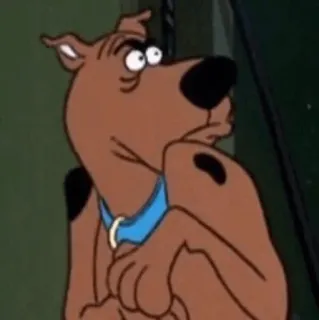🐶 Scooby-Doo cartoon, dog, scooby, doo, mystery telegram sticker