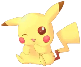 😉 Pikachu Pokemon pikachu, pokemon, anime, dibujos animados, amarillo, lindo telegram sticker