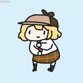 💃 Amelia Watson Animé, Vtuber, Mignon, Dessin animé, Danse, Amelia Watson whatsapp sticker