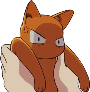 😡 Kyo Sohma Fruits Basket Аниме, Кот, Злой, Кё Сома, Fruits Basket telegram sticker