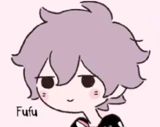 😉 Fufu Cartoon, Figur, Niedlich, Aufkleber telegram sticker