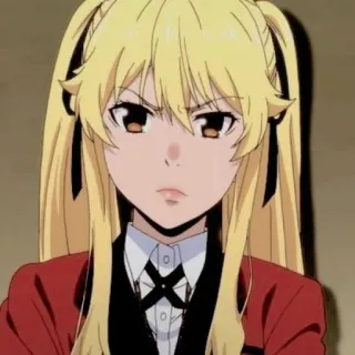 🦮 Anime, Manga, pelo rubio, personaje, chica, uniforme escolar telegram sticker