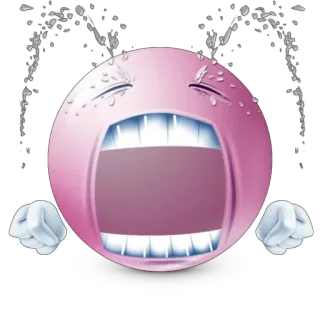 😩 crying, sad, screaming, emoji, emotional, upset telegram sticker