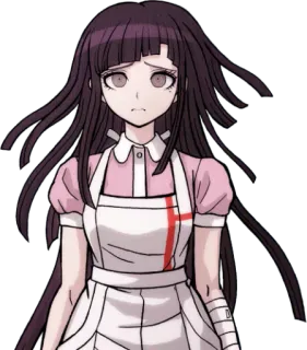 Mikan Tsumiki [Waifu] 💜 telegram stickers