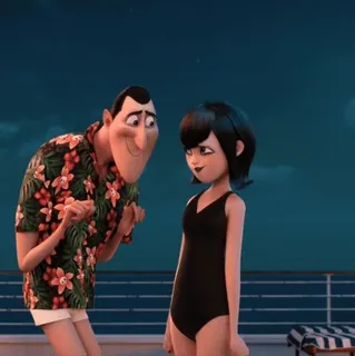 🧛‍♂ Dracula Hotel Transylvania アニメ, カートゥーン, 映画, 面白い, キャラクター, ホテル・トランスシルヴァニア, メイヴィス, ドラキュラ telegram sticker
