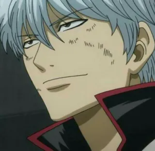Sakata Gintoki by @G1nojji telegram stickers