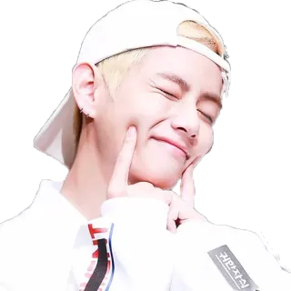 🤗 귀엽 자신 coreano, carino, persona, fossette, felice telegram sticker