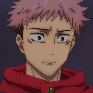 💥 Yuji Itadori Jujutsu Kaisen Anime, Personaggio, Jujutsu Kaisen, Yuji Itadori, Manga telegram sticker