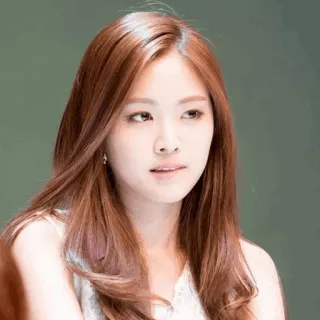 🦄 女性, ポートレート, 韓国, 茶髪, 歌手, 女優 telegram sticker