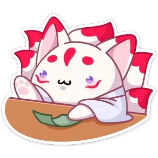 ☺️ แมว, น่ารัก, คาวาอิ, สัตว์, สติกเกอร์ telegram sticker