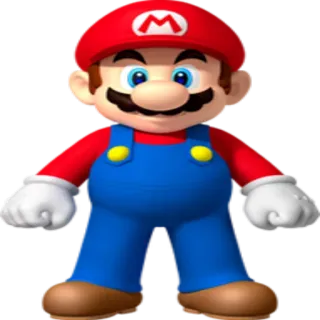 😌 Mario video game, desenho animado, italiano, encanador, bigode telegram sticker