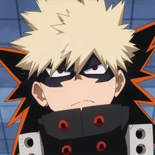 💥 Bakugo Katsuki My Hero Academia Bakugo, My Hero Academia, Anime, Pahlawan, Katsuki Bakugo whatsapp sticker