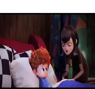 😴 Dennis Loughran Hotel Transylvania анимированные, монстр, вампир, мультфильм telegram sticker