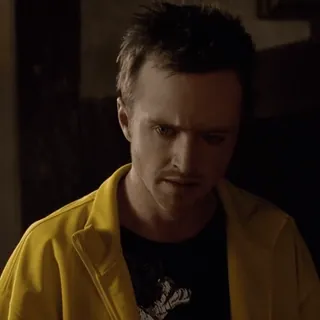 🚬 Jesse Pinkman Breaking Bad jesse pinkman, breaking bad, reaction, aaron paul, confused, looking around, expression telegram sticker