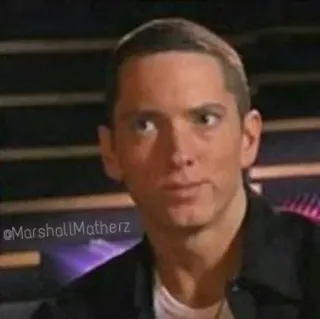 🕸 Eminem rapper, music, musician, celebrity, artist telegram sticker