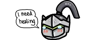 😭 Genji Overwatch I need healing Гэндзи, Overwatch, Нужно лечение, Видеоигра, Персонаж, Among Us whatsapp sticker