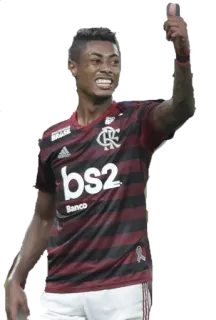 👍 soccer, football, sports, athlete, thumbs up, Brazilian, Flamengo telegram sticker